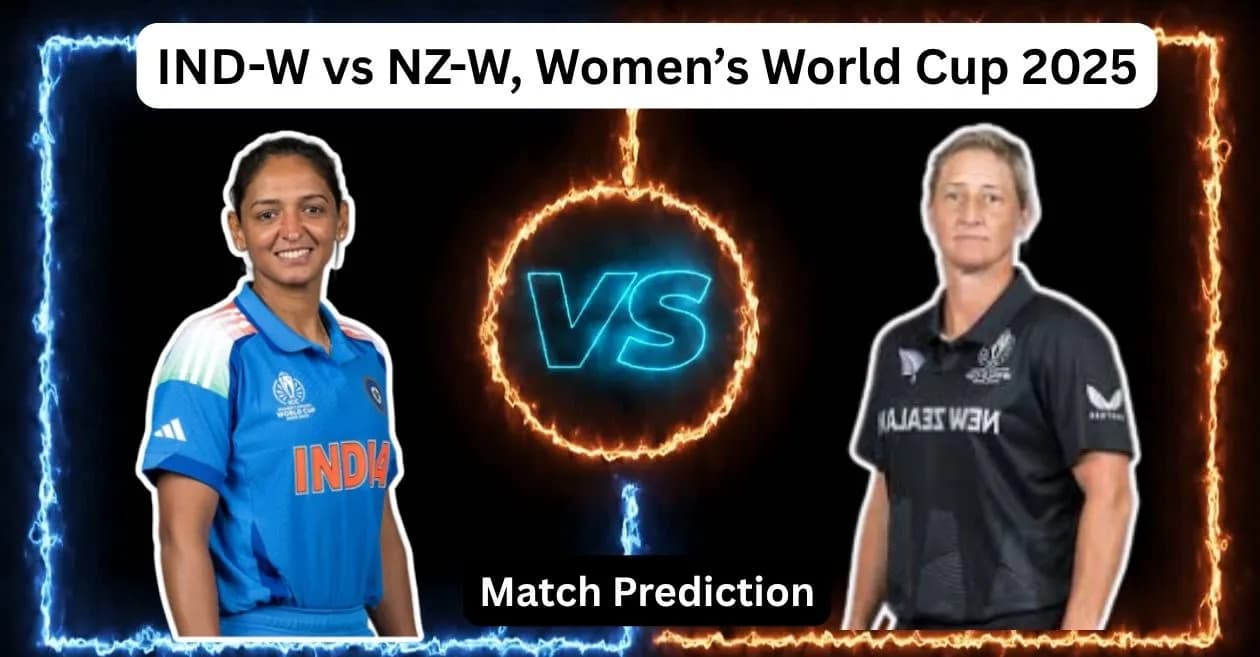 IND-W vs NZ-W, Women’s World Cup 2025 Match Prediction: Who will win today’s game between India and New Zealand?