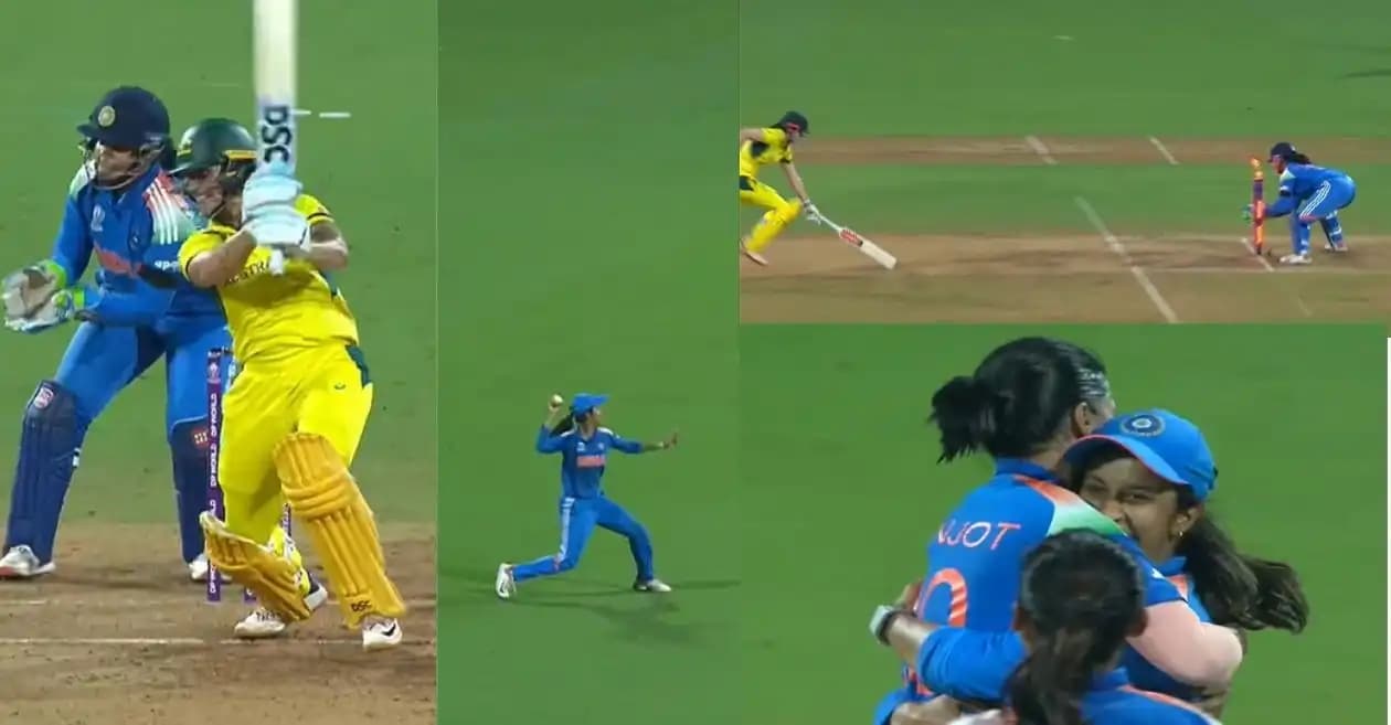 WATCH: Jemimah Rodrigues runs out Tahlia McGrath with a stunning throw in Women’s World Cup semi-final