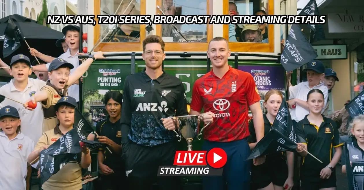 NZ vs ENG 2025, T20I Series: Broadcast, Live Streaming Details – When and where to watch in India, Pakistan, Australia & other countries