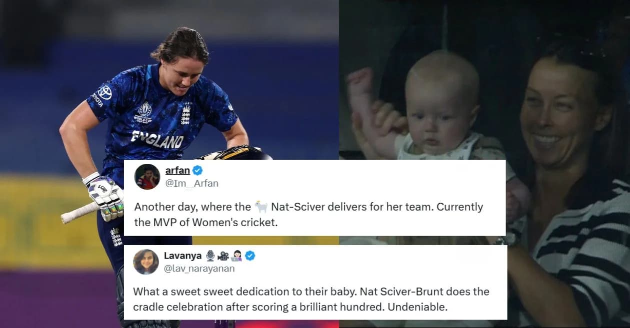Women’s World Cup 2025: Fans erupt as Nat Sciver-Brunt powers England to 253/9 with her record breaking century against Sri Lanka in Colombo