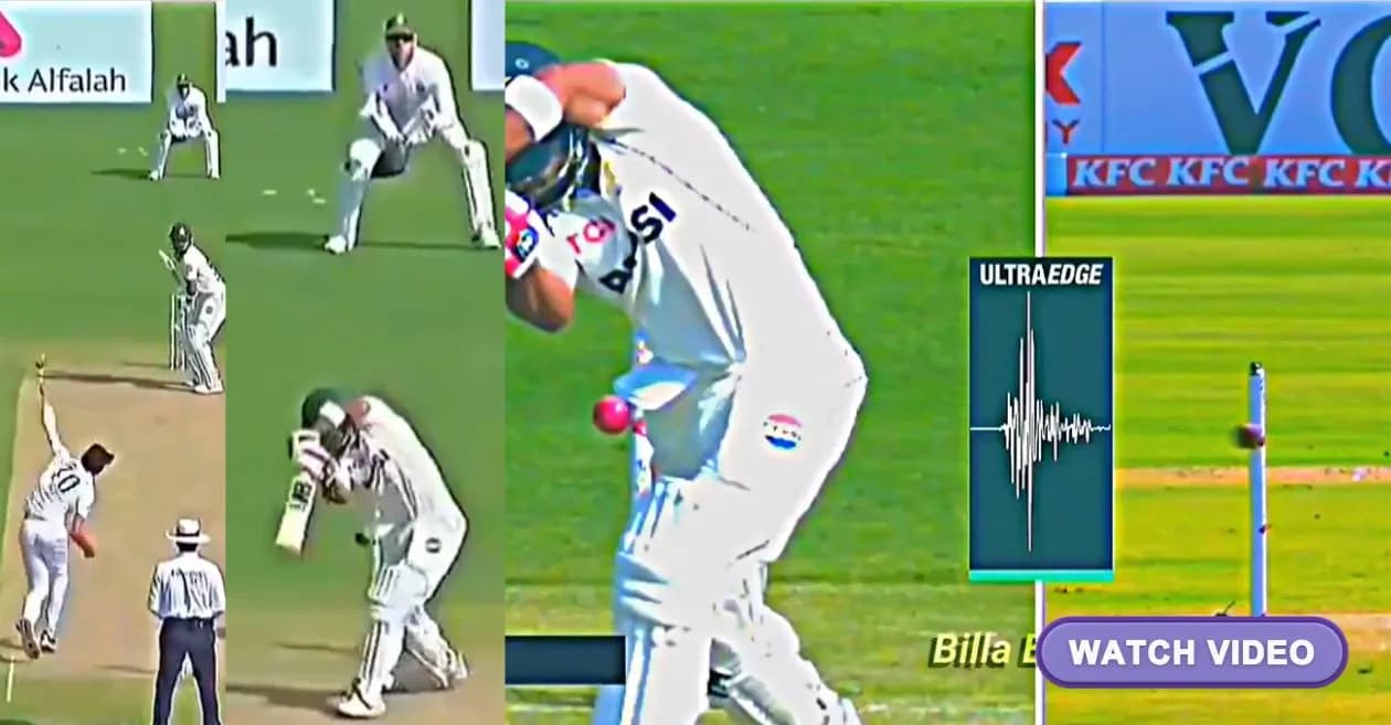 PAK vs SA : Abdullah Shafique survives as bails stay intact despite ball hitting off-stump on Day 2 of Rawalpindi Test