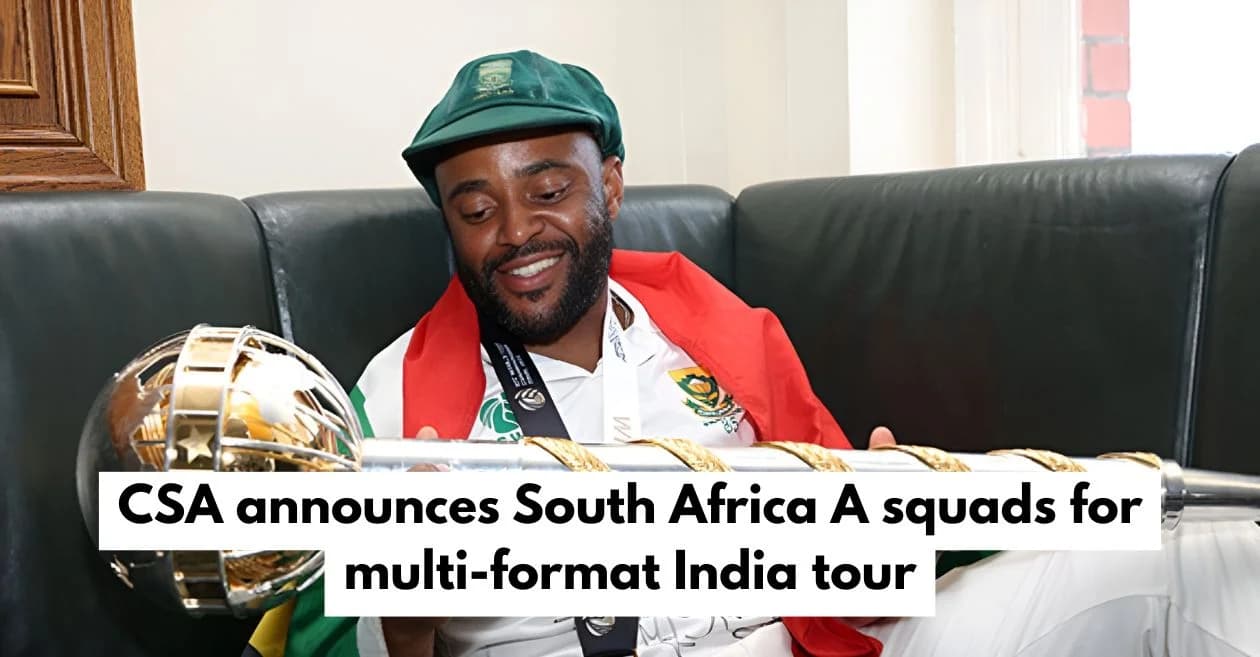 Temba Bavuma included as CSA announces South Africa A squads for multi format India A tour