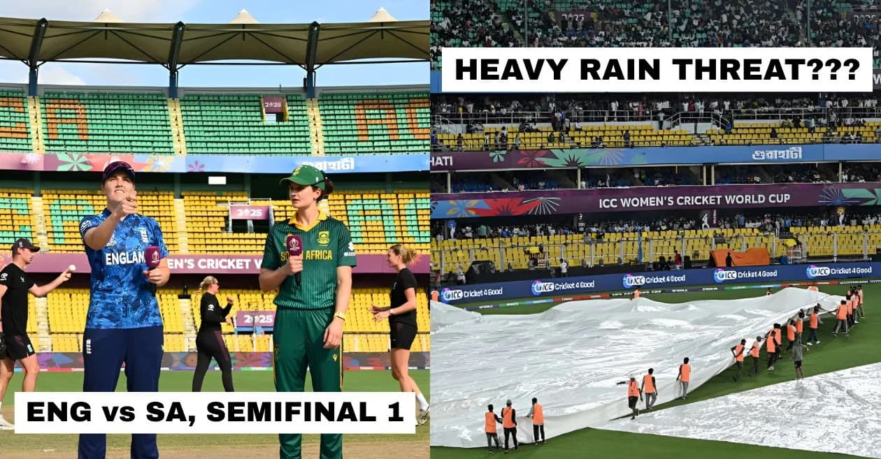 Women’s World Cup 2025: What happens if the ENG vs SA Semi-Final 1 in Guwahati is washed out?