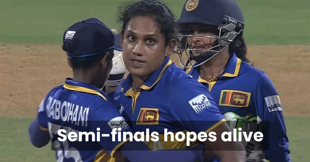 Women’s World Cup 2025: Here’s how Sri Lanka can still qualifty for the semifinals