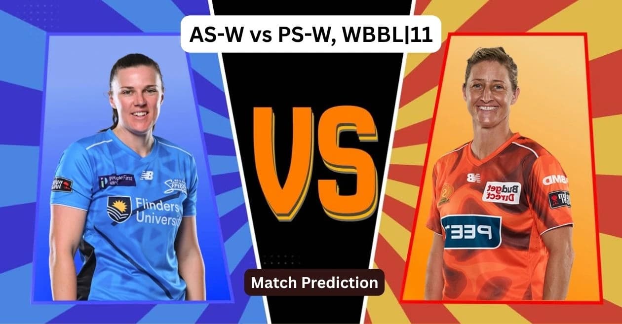 AS-W vs PS-W, WBBL|11 Match Prediction: Who will win today’s game between Adelaide Strikers and Perth Scorchers?