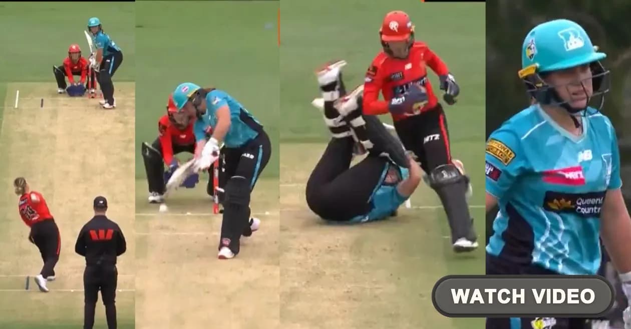 WBBL|11 : Alice Capsey outsmarts Nadine de Klerk as Melbourne Renegades edge out Brisbane Heat in a rain-affected contest