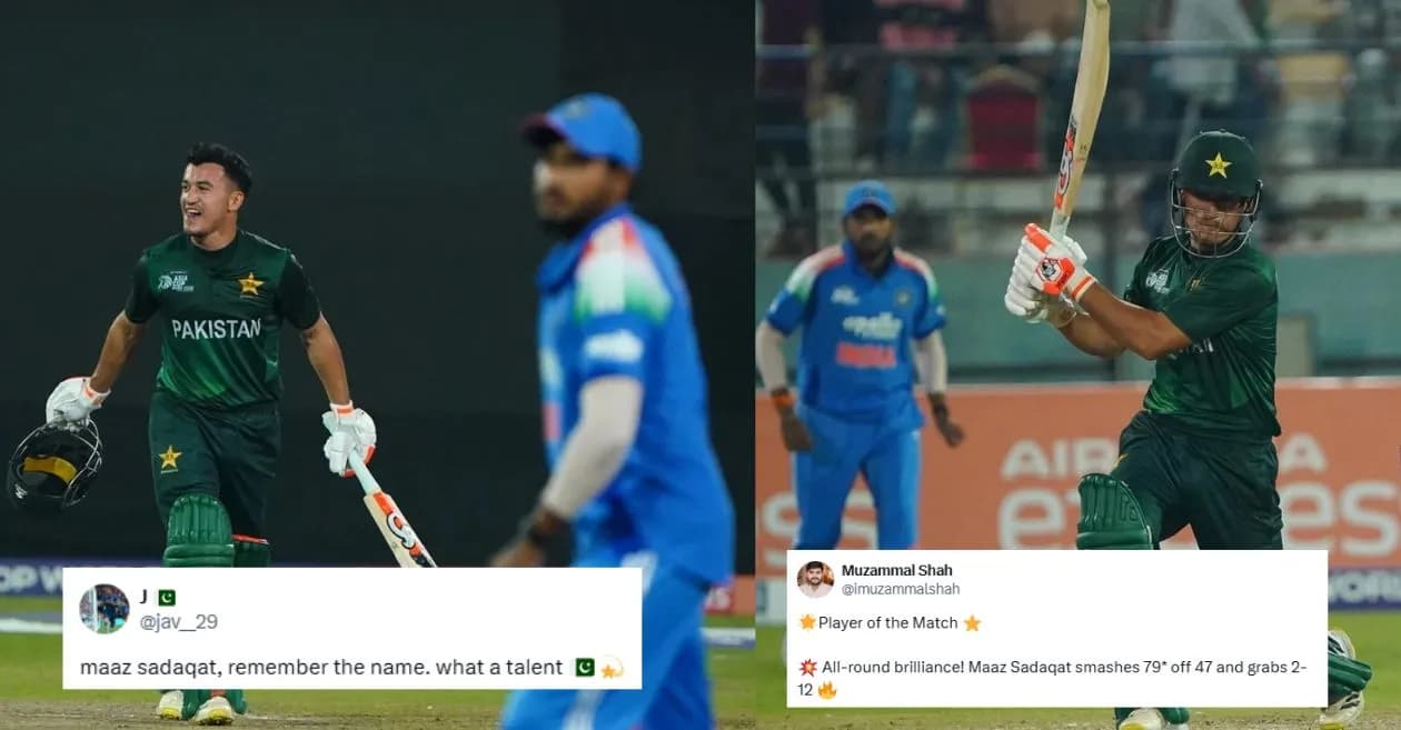 Fans react as Maaz Sadaqat’s all-round performance propels Pakistan A to a dominant win over India A in the Asia Cup Rising Stars 2025