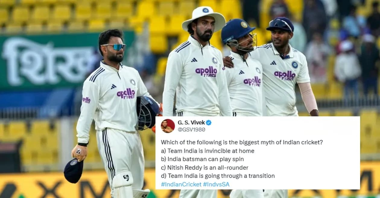 Fans troll Team India as South Africa sets up a massive target on Day 4 of the Guwahati Test