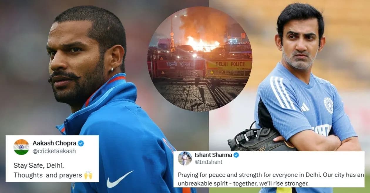 From Gautam Gambhir to Shikhar Dhawan: Cricket world unites in sorrow over Delhi blast tragedy