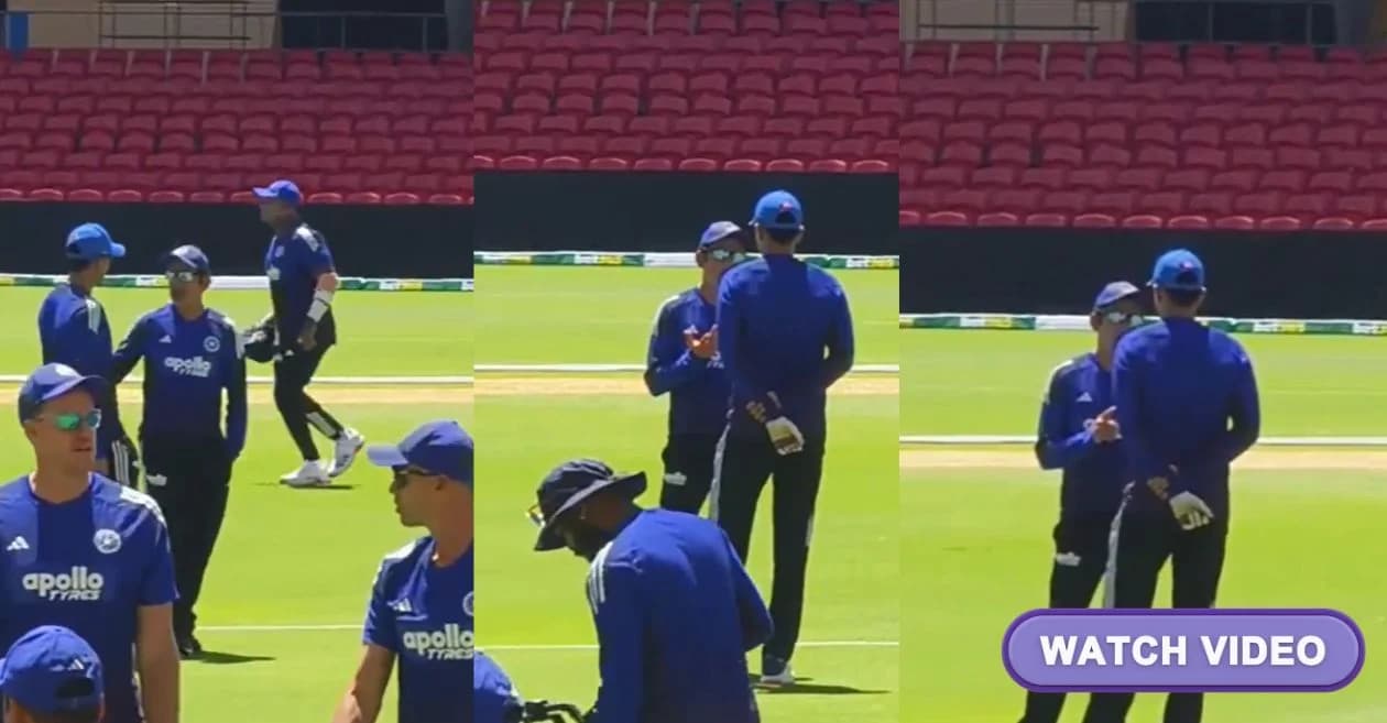 AUS vs IND: Gautam Gambhir holds a ‘serious talk’ with struggling Shubman Gill ahead of 4th T20I; video goes viral