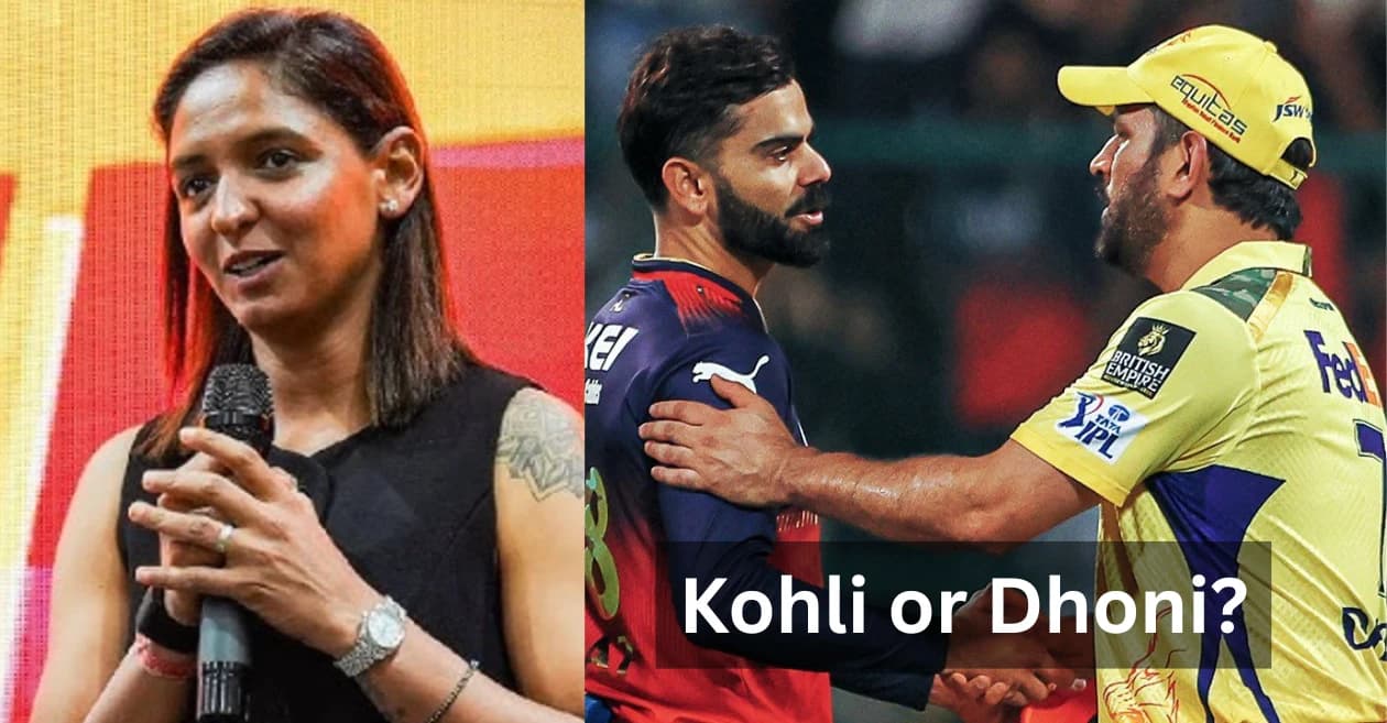 Harmanpreet Kaur picks her favourite men’s cricketer between MS Dhoni and Virat Kohli