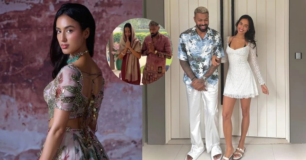 India’s ace all-rounder Hardik Pandya performs traditional puja with girlfriend Maheika Sharma