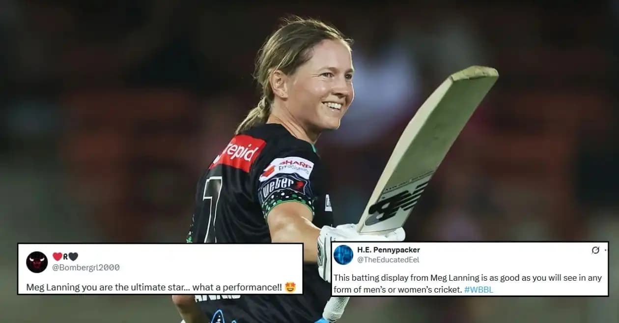 Fans erupt as Meg Lanning lights up North Sydney Oval with a splendid century in WBBL|11