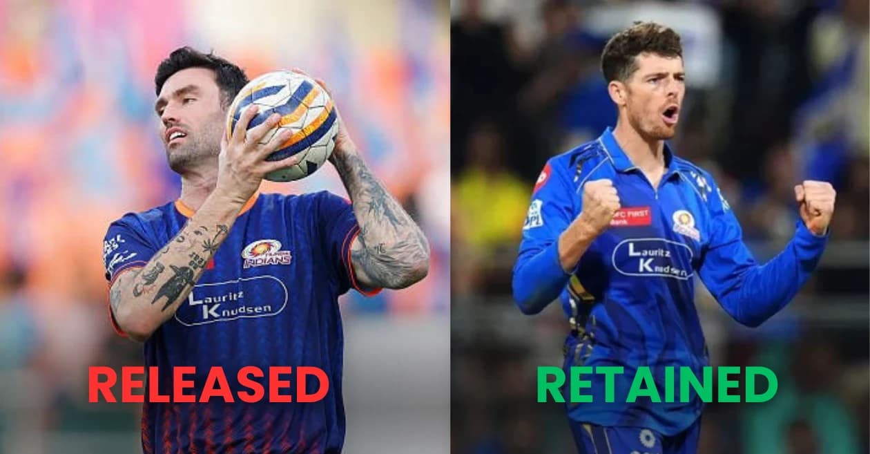 Mumbai Indians: Full List of MI Retentions, Releases, Remaining Slots & Purse | IPL 2026 Auction