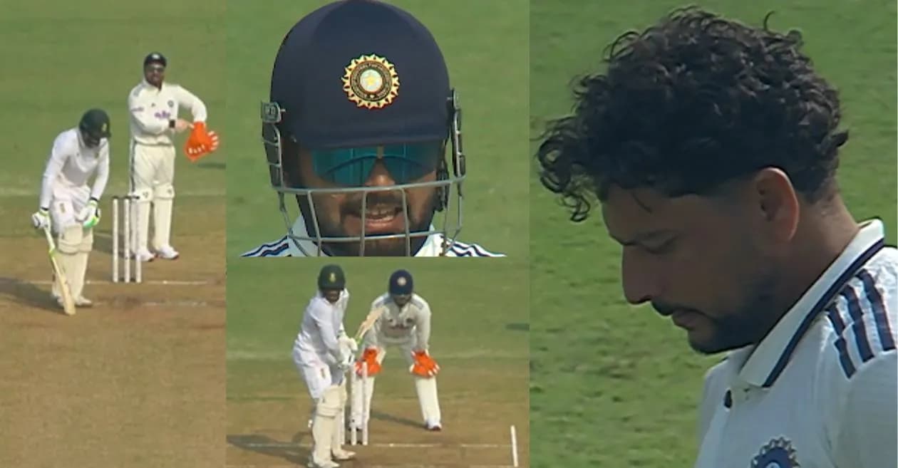 “Mazak bana rakha hai”: Rishabh Pant vents frustration at Kuldeep Yadav on Day 2 of IND vs SA Guwahati Test – Video