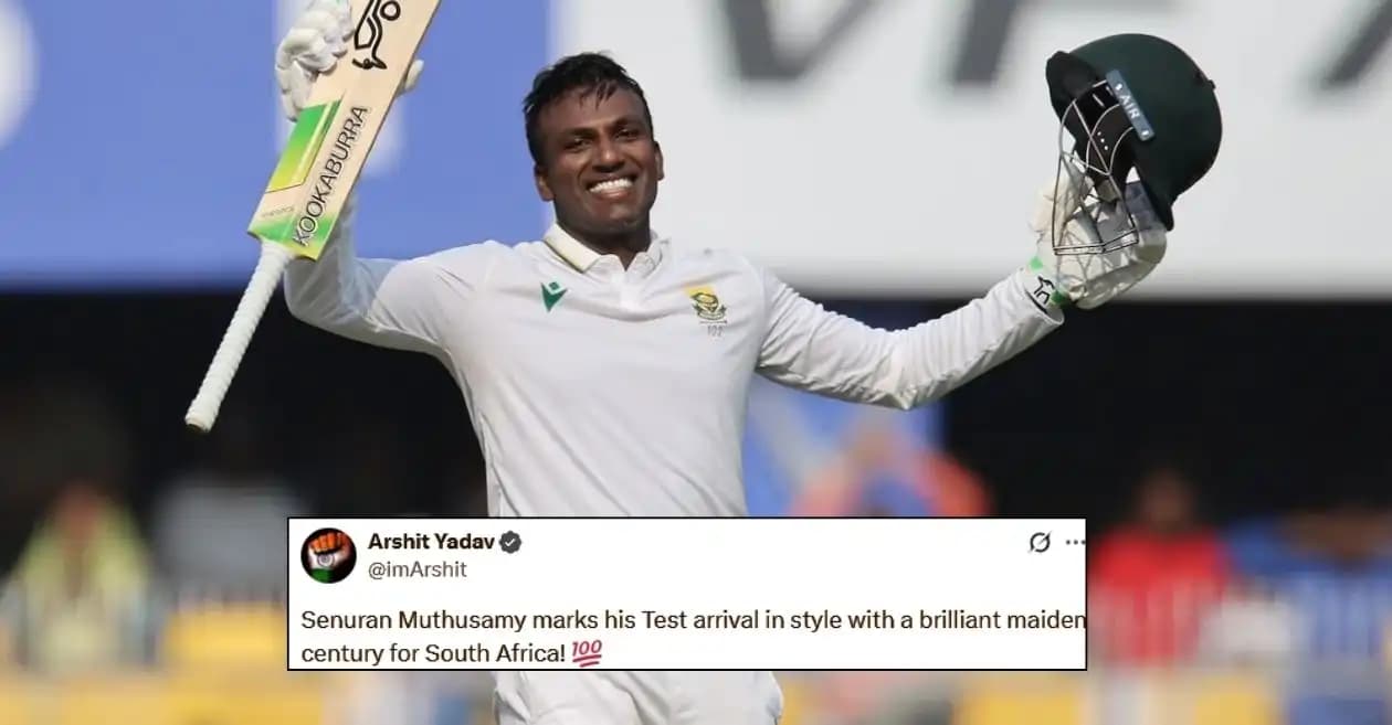 IND vs SA: Fans erupt as Senuran Muthusamy lights up Guwahati with maiden century on Day 2 of the second Test