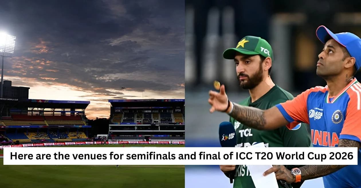 India vs Pakistan in Sri Lanka? Here are the venues for semifinals and final of ICC T20 World Cup 2026