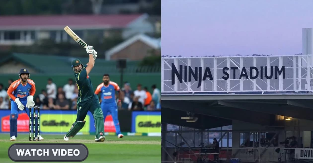 WATCH: Tim David smashes 129-metre six off Axar Patel in AUS vs IND 3rd T20I