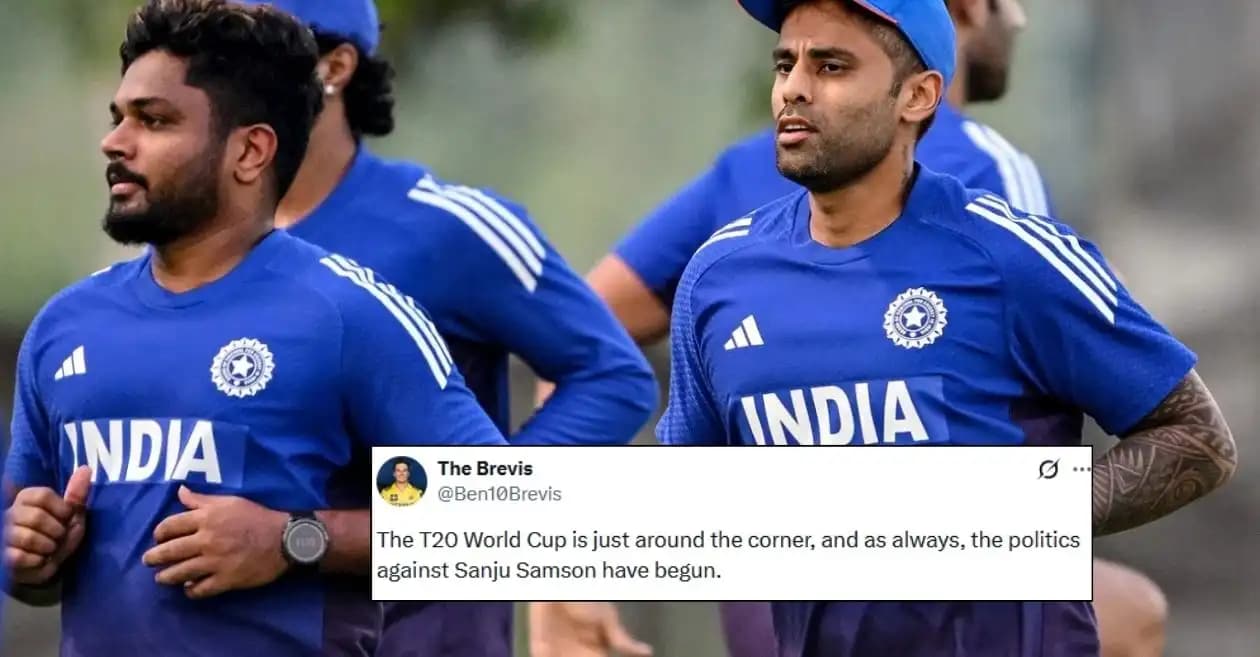 IND vs SA: Fans fume as India drop Sanju Samson in the first T20I against South Africa
