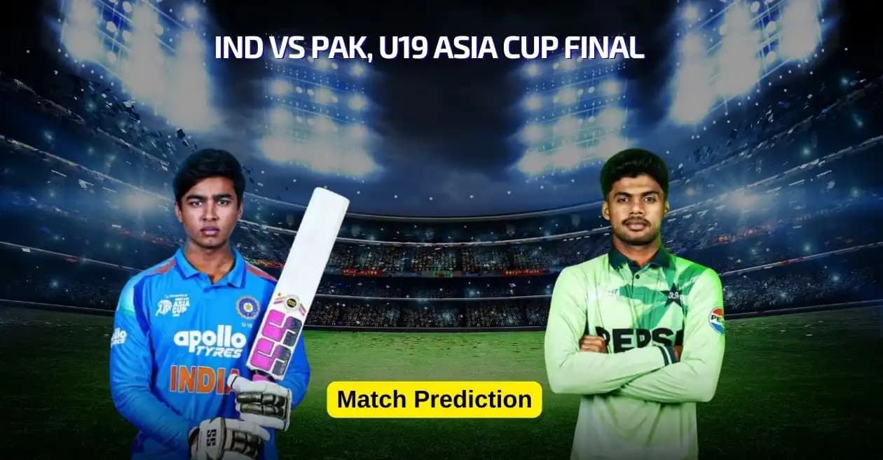 IND vs PAK, U19 Asia Cup 2025 Final, Match Prediction: Who will win today’s game between India and Pakistan?