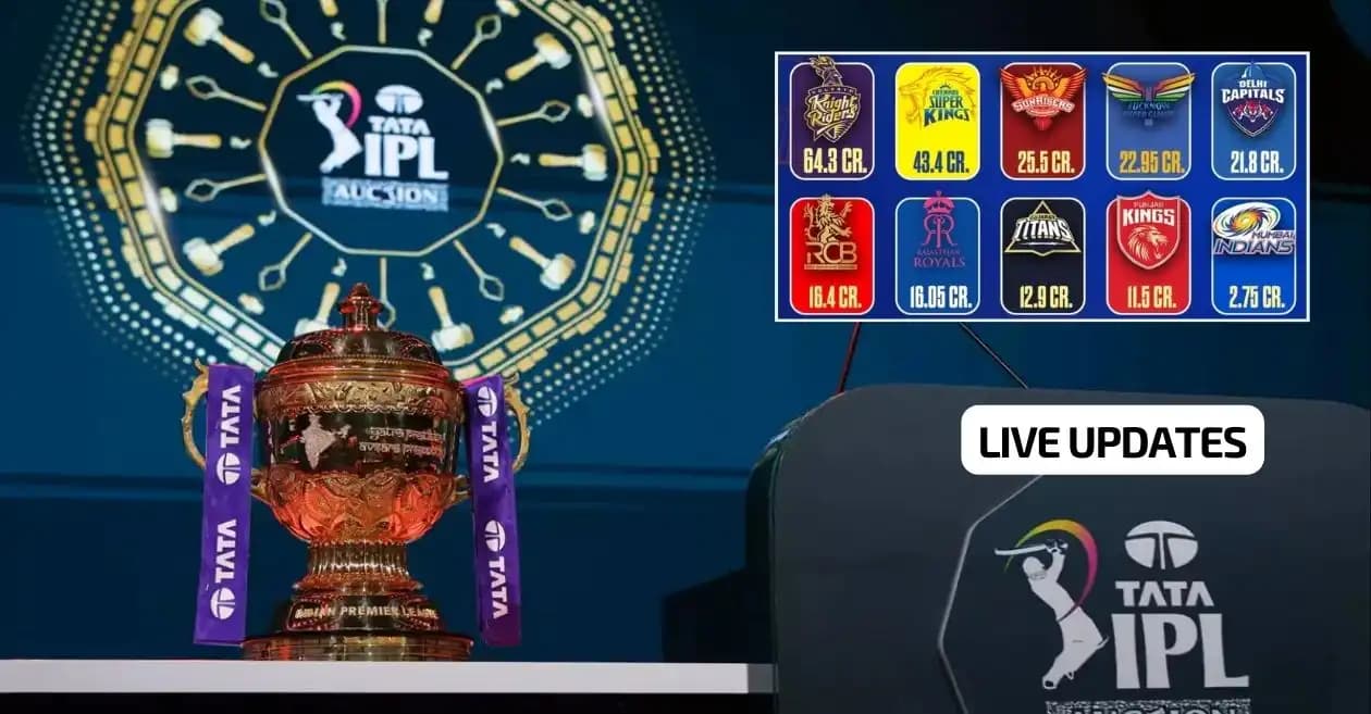 IPL 2026 Auction: LIVE Updates