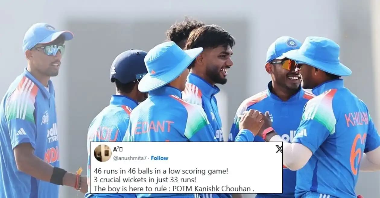 Kanishk Chouhan stars with all-round brilliance as India crush Pakistan in U19 Asia Cup 2025