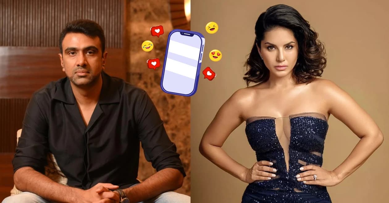 Ravichandran Ashwin drops Sunny Leone photo, fans come up with funny reactions