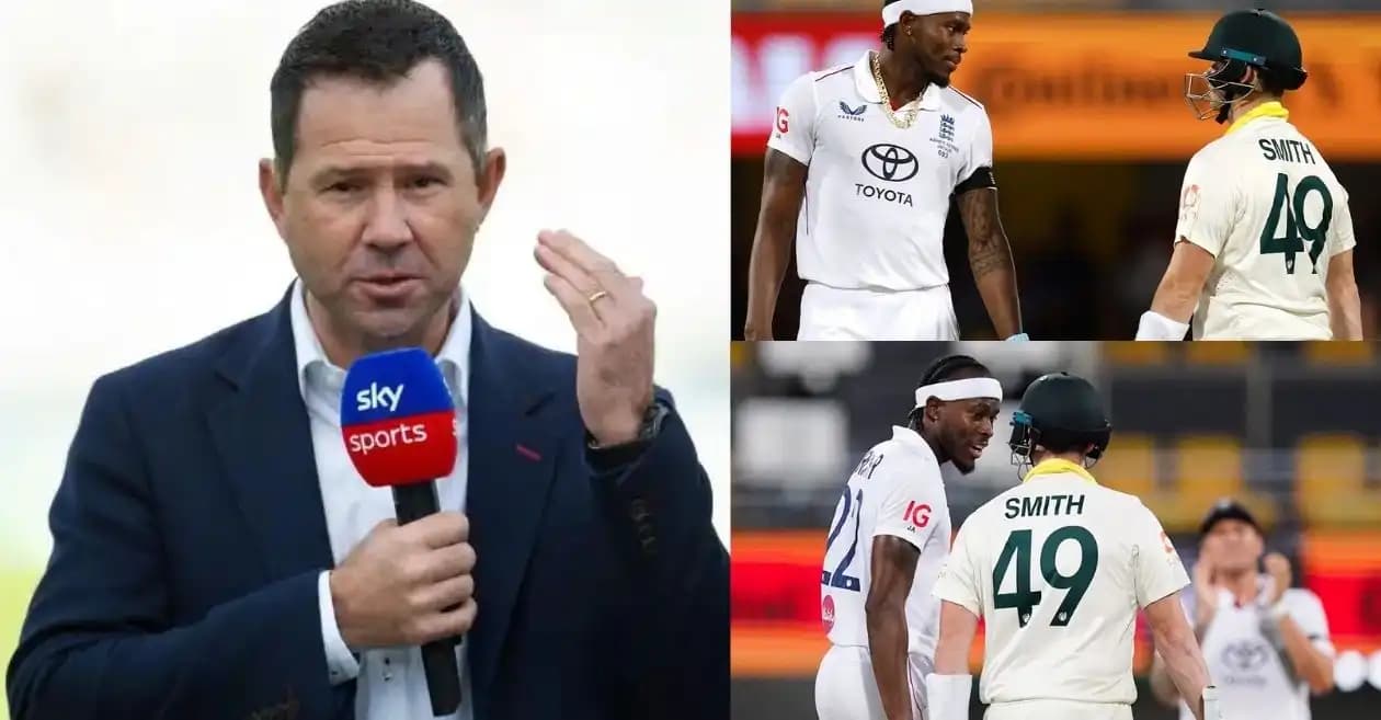 Ashes 2025-26: Ricky Ponting slams Jofra Archer for engaging in war of words with Steve Smith in Gabba Test