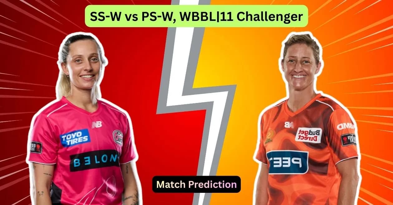 SS-W vs PS-W, WBBL|11 Challenger, Match Prediction: Who will win today’s game between Sydney Sixers and Perth Scorchers?