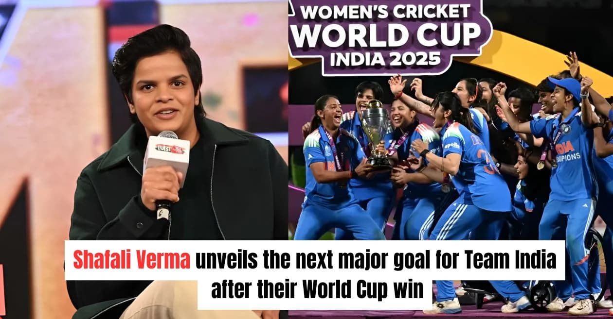 Shafali Verma reveals Team India’s next big goal after their World Cup triumph