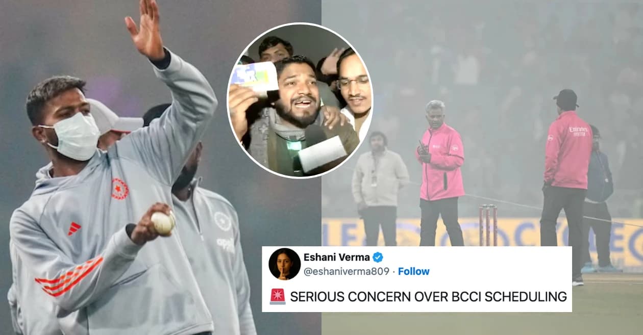 ‘Sold three sacks of wheat to watch the match’: Heartbroken fans demand full refund after India vs South Africa 4th T20I gets called off due to excessive fog in Lucknow