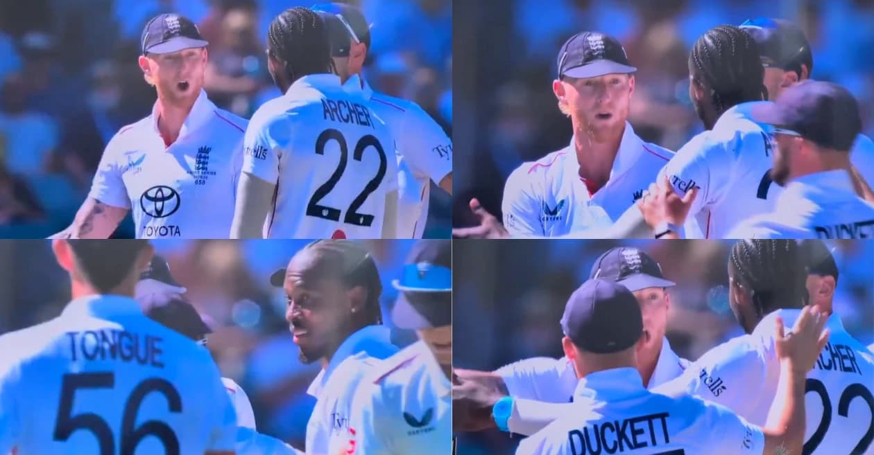WATCH: Jofra Archer and Ben Stokes involve in heated argument on Day 2 of Adelaide Test | Ashes 2025-26