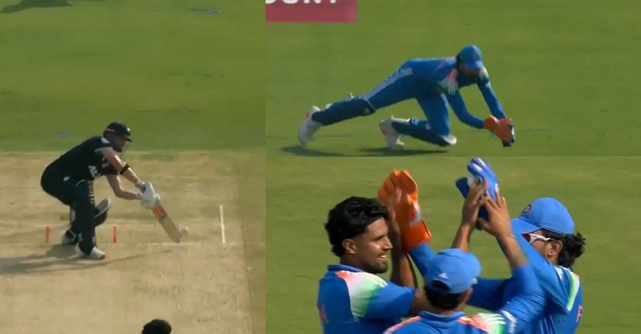 IND vs NZ : Harshit Rana deceives Henry Nicholls with a stunning slower ball in 1st ODI