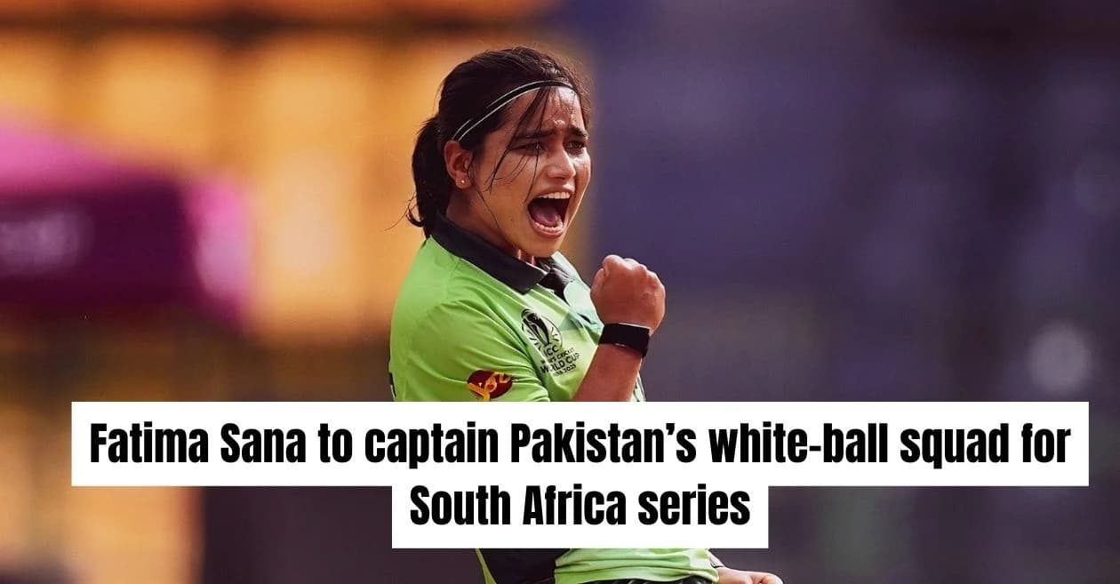 Pakistan announces white-ball squad for South Africa tour with Fatima Sana as captain