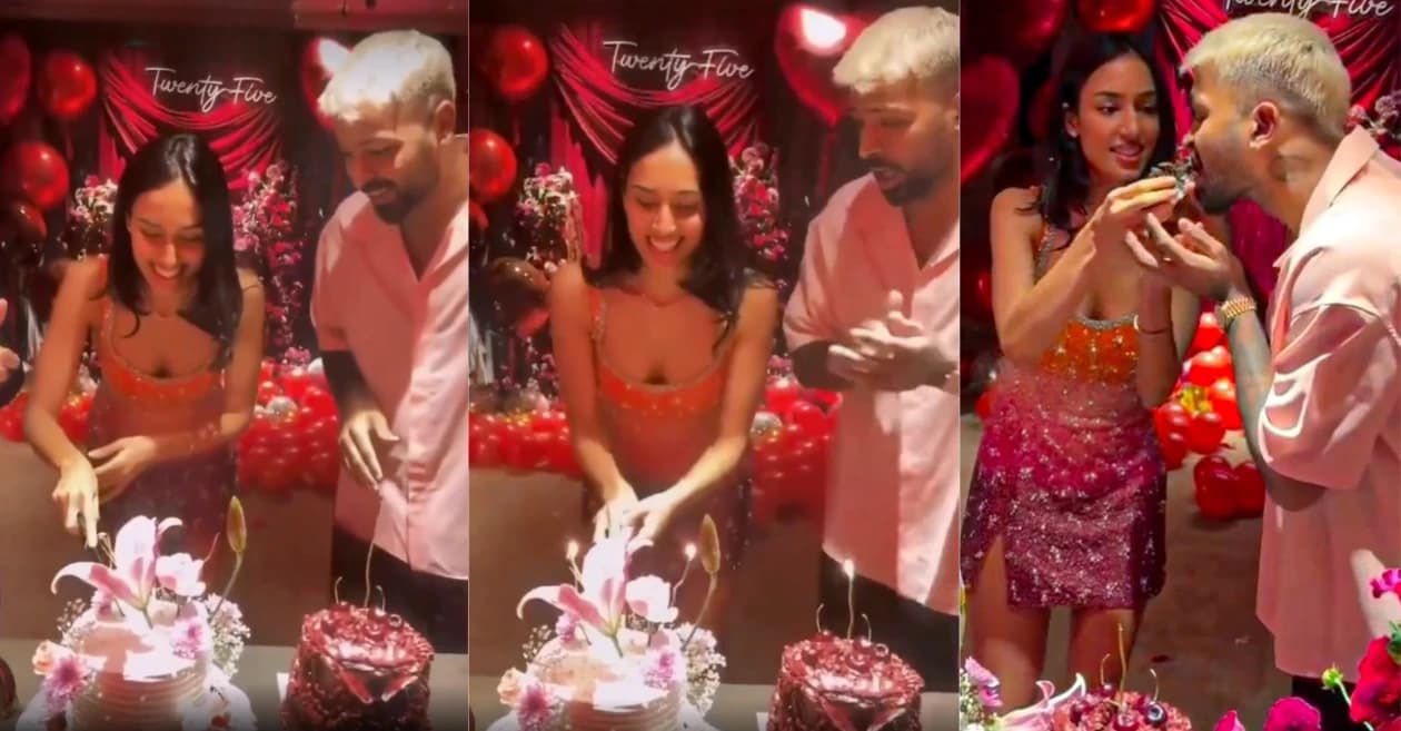 Cake-cutting ceremony at team hotel: Hardik Pandya makes Mahieka Sharma’s birthday extra special – WATCH