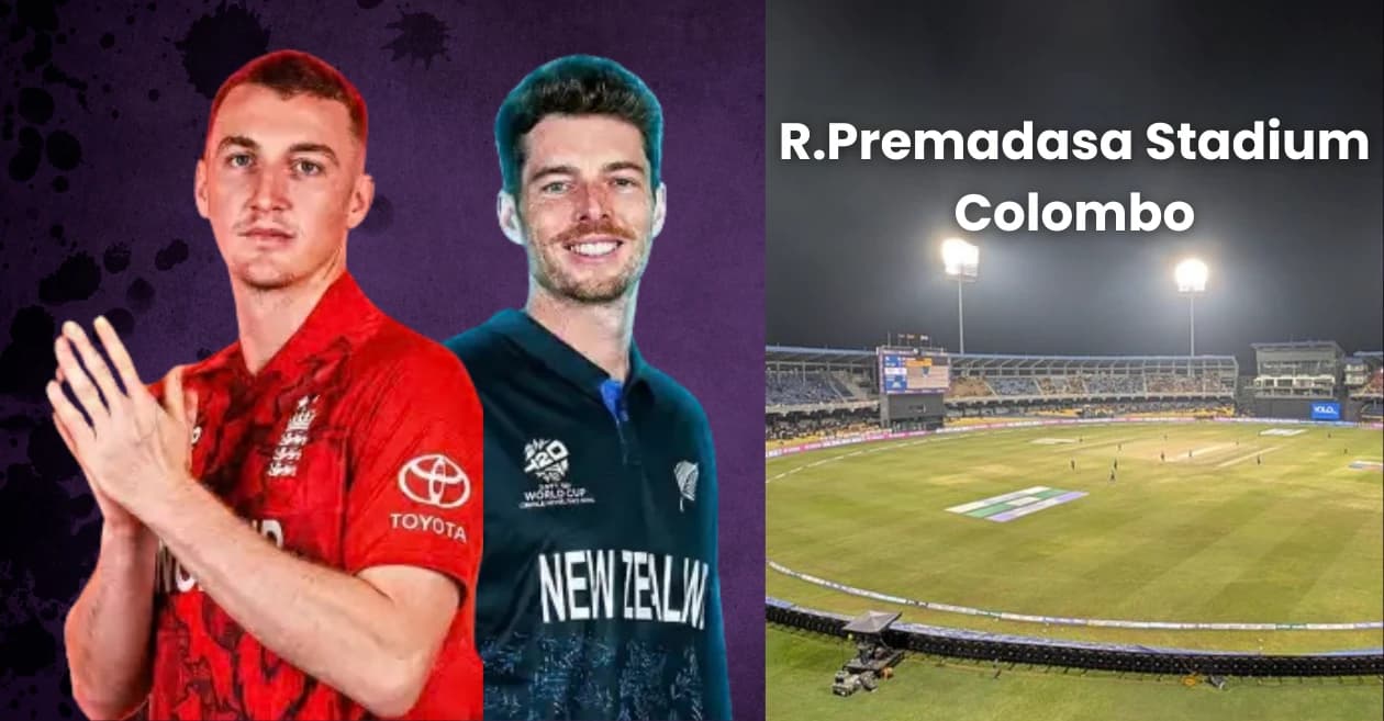 ENG vs NZ, T20 World Cup 2026: R. Premadasa Stadium Pitch Report, T20I Stats and Records
