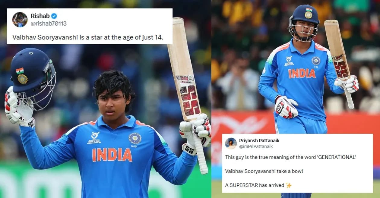 Fans go gaga as Vaibhav Suryavanshi smashes destructive century in U19 World Cup 2026 final against England