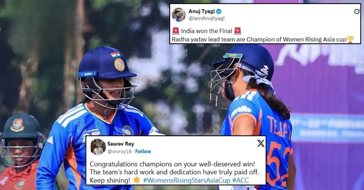 Clinical India thrash Bangladesh to win Women’s Asia Cup Rising Stars 2026