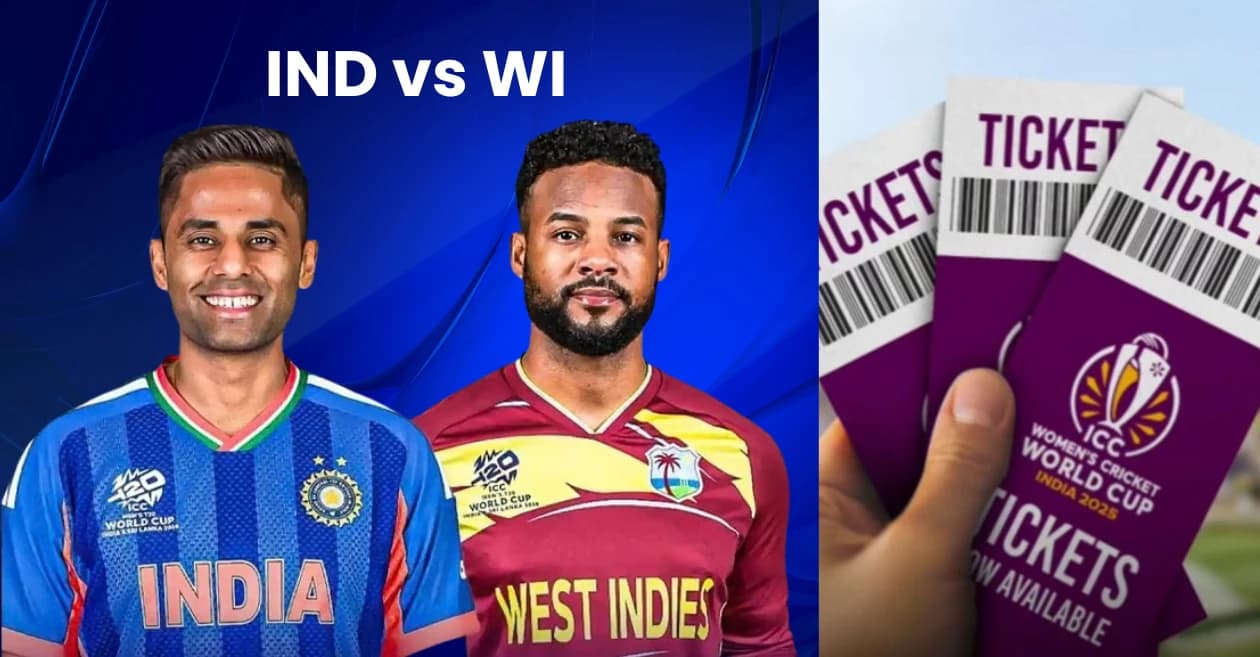 T20 World Cup 2026: India vs West Indies Super 8 Ticket Prices, Booking Details