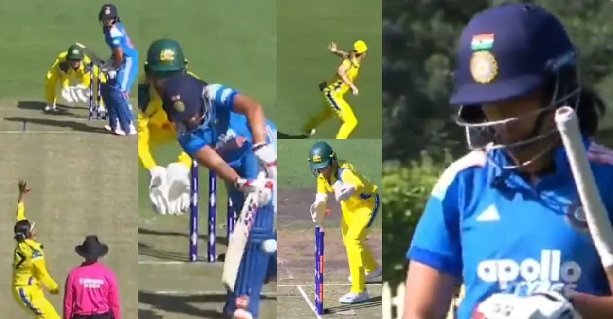 AUS-W vs IND-W : Well settled Pratika Rawal’s brain fade moment results in her run-out during 2nd ODI