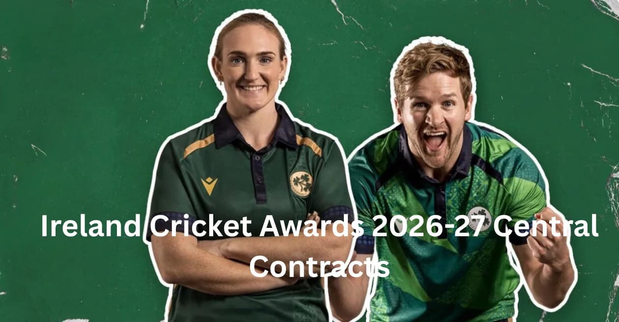 Cricket Ireland announces central contracts for the 2026-27 season