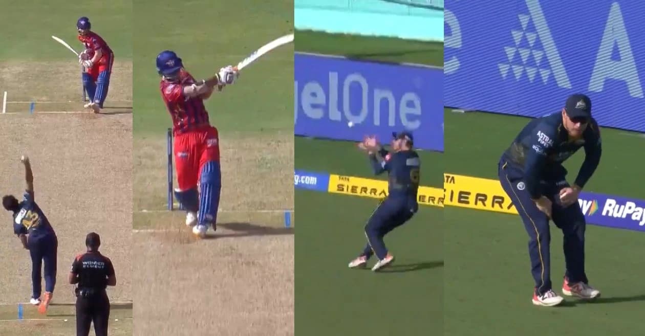 IPL 2026 : Glenn Phillips pulls off a blinder after injury scare to send back Ayush Badoni in LSG vs GT clash