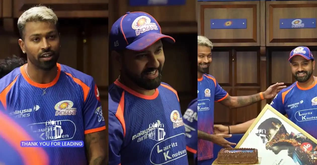 IPL 2026 : Hardik Pandya pays emotional tribute to Rohit Sharma’s 15-year journey with Mumbai Indians
