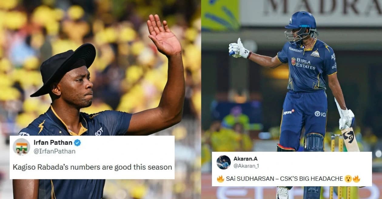 Fans go crazy as Kagiso Rabada and Sai Sudharsan star in GT’s dominant win over CSK