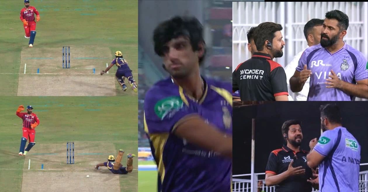 IPL 2026 : Obstruction of the field drama brings Angkrish Raghuvanshi’s innings to an end during LSG vs KKR showdown