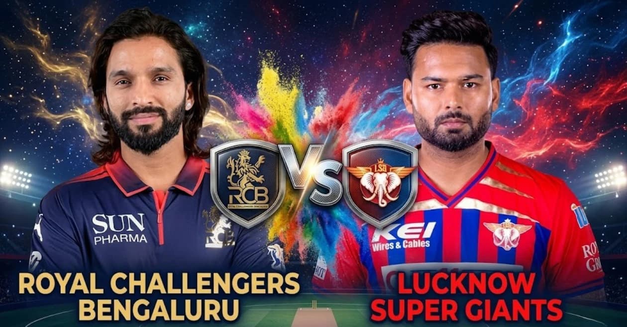 RCB vs LSG, IPL 2026 Match Prediction: Who will win today’s game between Royal Challengers Bengaluru and Lucknow Super Giants?