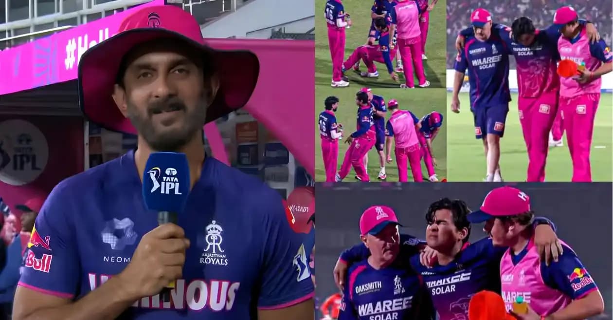 Vikram Rathour gives major update on Vaibhav Suryavanshi’s injury scare during RR vs SRH IPL 2026 game