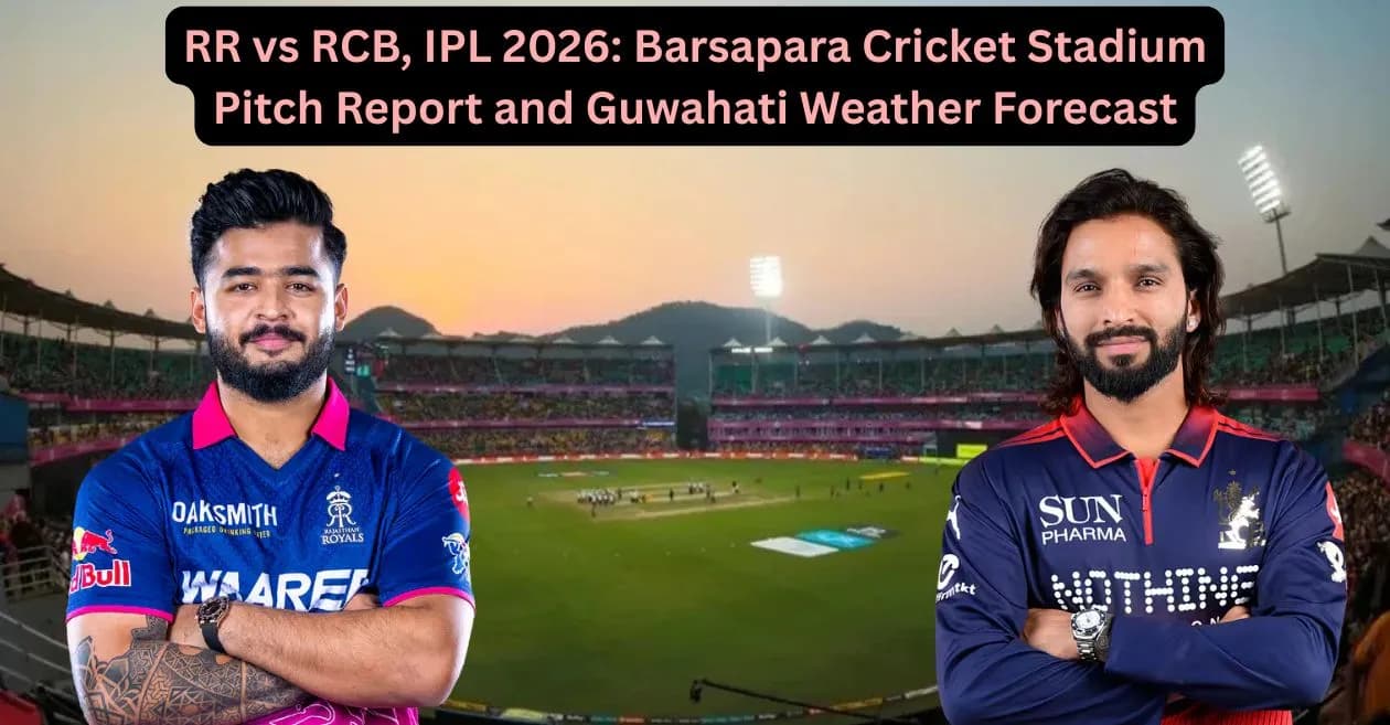 RR vs RCB, IPL 2026: Barsapara Cricket Stadium Pitch Report and Guwahati Weather Forecast