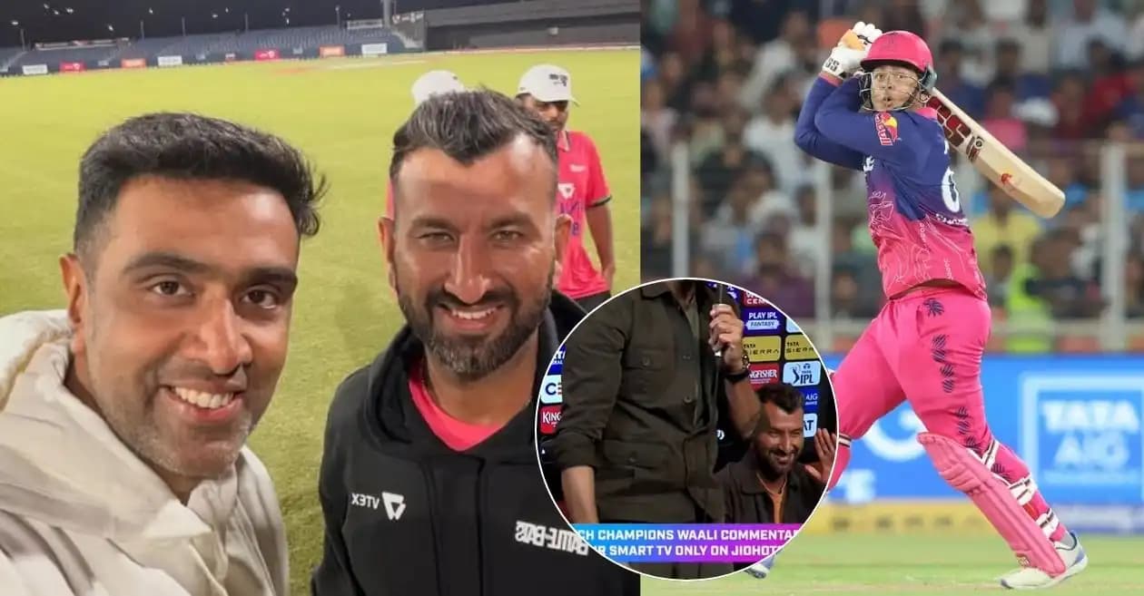 IPL 2026: Ravichandran Ashwin pokes fun at Cheteshwar Pujara over ‘missed salute’ to Vaibhav Suryavanshi’s explosive knock in RR vs MI clash
