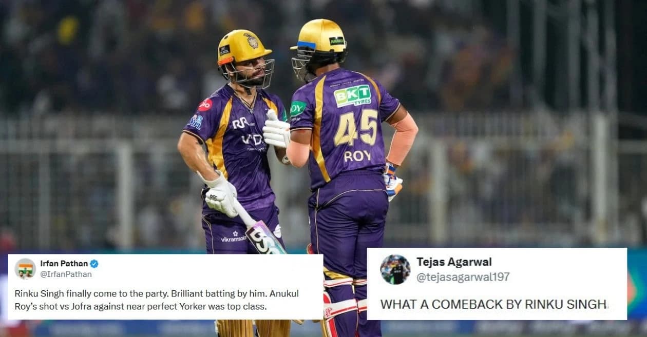 Fans go wild Rinku Singh and Anukul Roy steer KKR to a nail-biting victory over Rajasthan Royals in IPL 2026